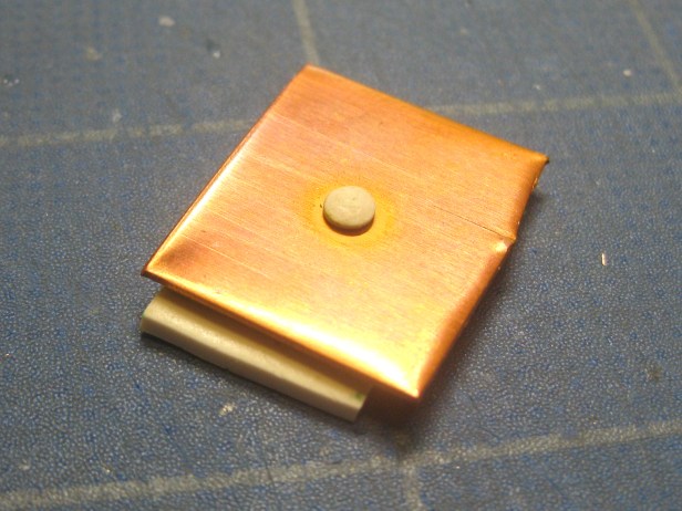 2A - 2 polymer rivet baked
