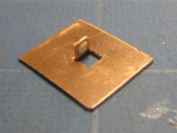 5A - 4 polymer in hole in tab