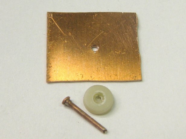 6C - 1 mounting pad nail head rivet