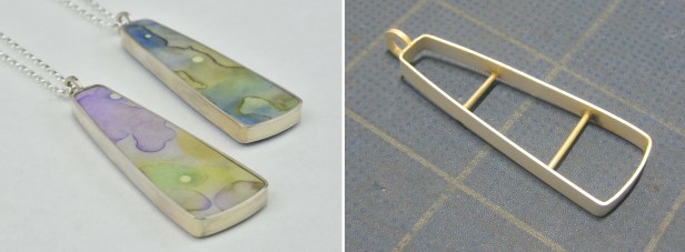 bezel with wire supports inside